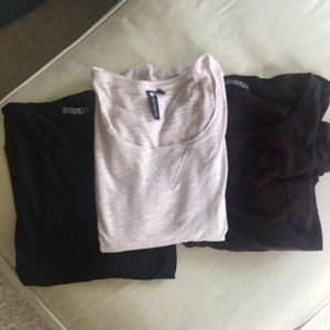 Three pack Cotton On 3/4 length sleeve tees